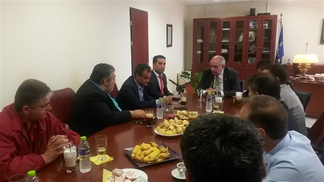 Συνάντηση υφυπουργού Επικρατείας Τέρενς Κουϊκ με τον Περιφερειάρχη Δυτικής Μακεδονίας 1