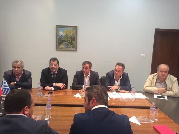 Διμερής συνάντηση στην Κορυτσά και υπογραφή πρωτοκόλλου συνεργασίας μεταξύ Περιφερειών Δυτικής Μακεδονίας και Κορυτσάς 2