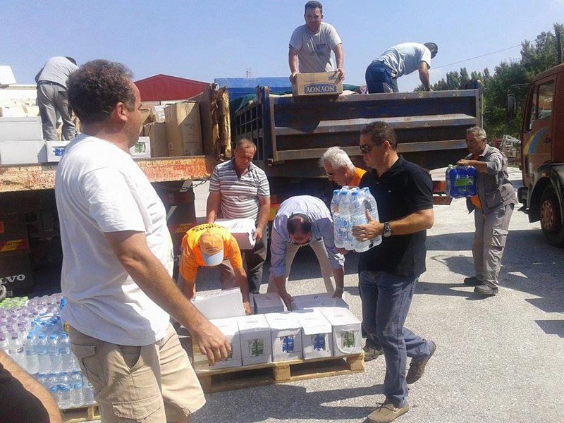 Αποστολή Βοήθειας και Αλληλεγγύης της Περιφέρειας Δυτικής Μακεδονίας στην Ειδομένη για τους Σύριους Πρόσφυγες 1